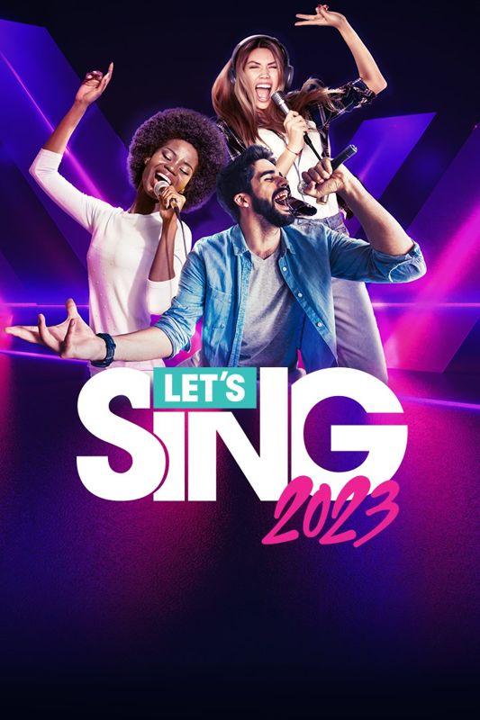 Let's Sing 2023 box art for Playstation 5